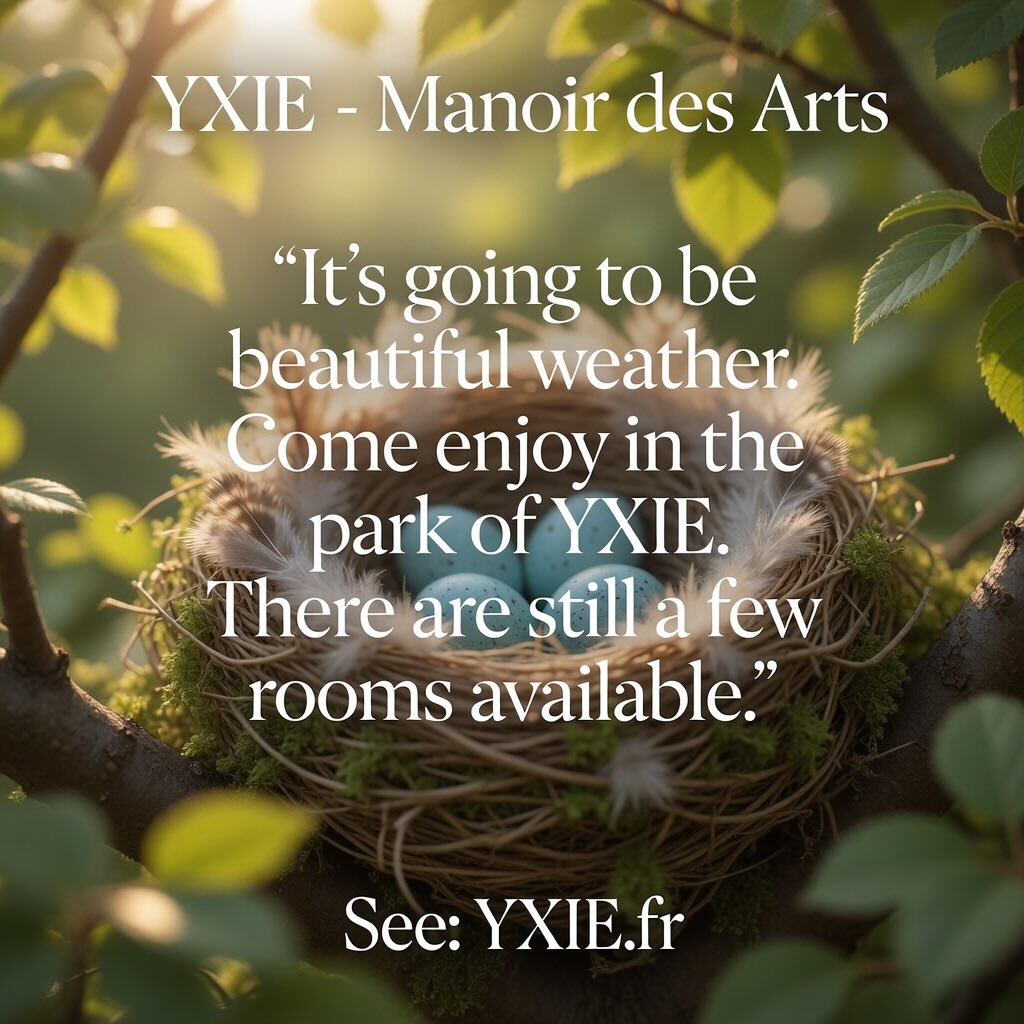 • #SpringInFrance
•  #Manoir
•  #LuxuryHotelFrance
•  #ChateauHotel
•  #ParkVibes